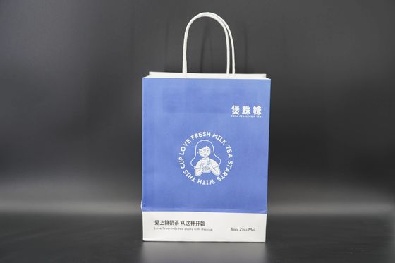 Premium Custom Paper Gift Bags Recycled Printed Paper Bags With Logo