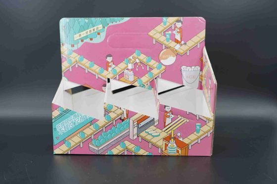 Factory Direct Custom Cardboard Kraft Paper Holder 2 4 6 Packaging Beverage Carrier Holder Box Corrugated Board