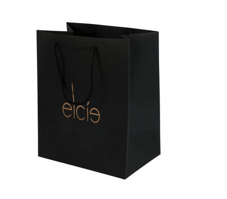Custom Printed Shopping Paper Gift Bag Luxury Gift Paper Bag With Logo