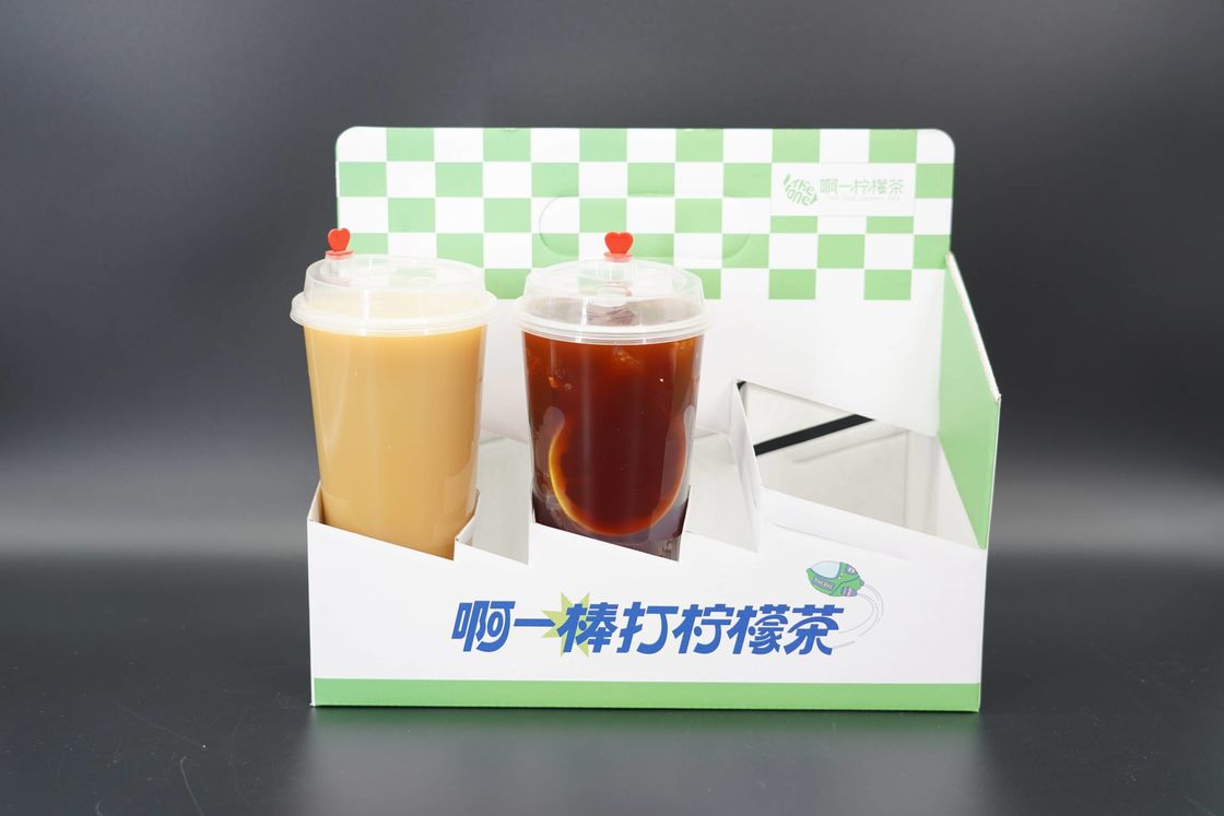 China Factory Customized Cardboard Kraft Holder 2 4 6 Pack Beverages Carrier Holder Box Corrugated Cardboard Six Pack Be