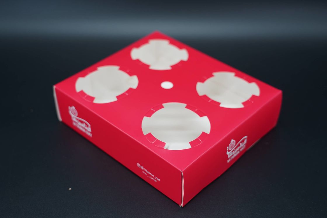 China Disposable Take-out Pulp Fiber Cup Carrier 4 Cup Holder Tray Pulp Molded Fiber 4 Cup Drink Carrier