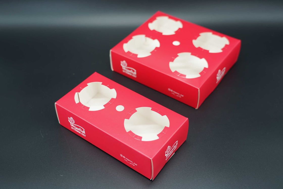 China Disposable Take-out Pulp Fiber Cup Carrier 4 Cup Holder Tray Pulp Molded Fiber 4 Cup Drink Carrier