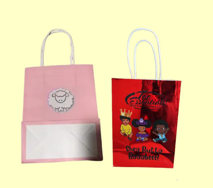 Manufacturer Luxury Gift Packaging Paper Shopping Bag With Handle Packaging Bags Recyclable